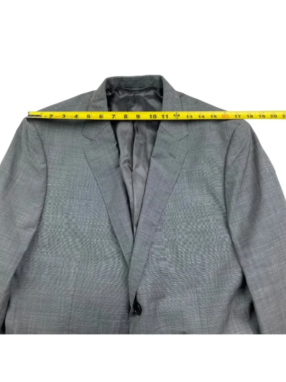 Bonobos Men's Marlane Standard Fit 100% Wool 2-Button Blazer Jacket Gray • 42S_7